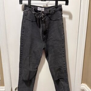 ZARA women's skinny black jeans